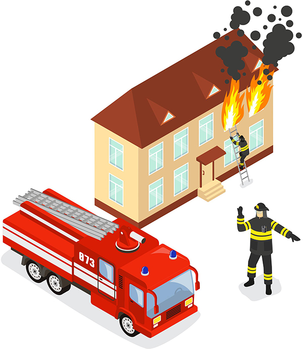 МЧС и пожарные бригады